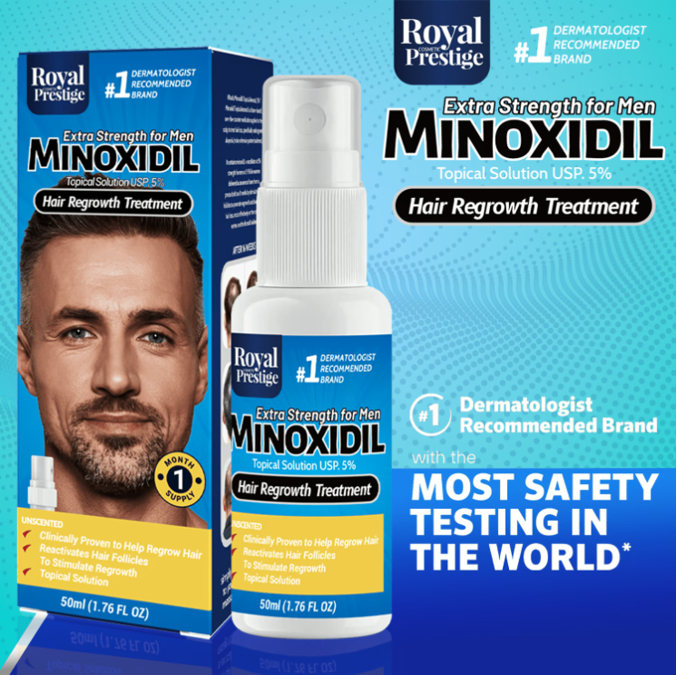 MINOXIDIL MEN - Para Caída de Cabello Tratar y Prevenir