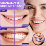 Sonríe+/Blanqueador Dental Morado: Corrige el amarillo, revela tu blanco natural.
