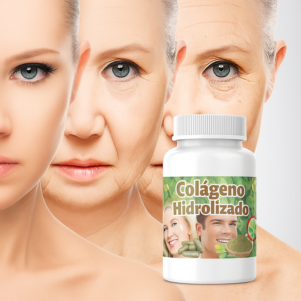 CollagenX - Hidrolizado / Cápsulas de Juventud: Corrige la pérdida de firmeza, revela tu piel joven. ✨