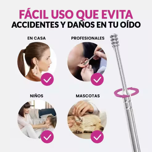 ¡ByeCera Pro!® – Kit para Limpieza de Oídos