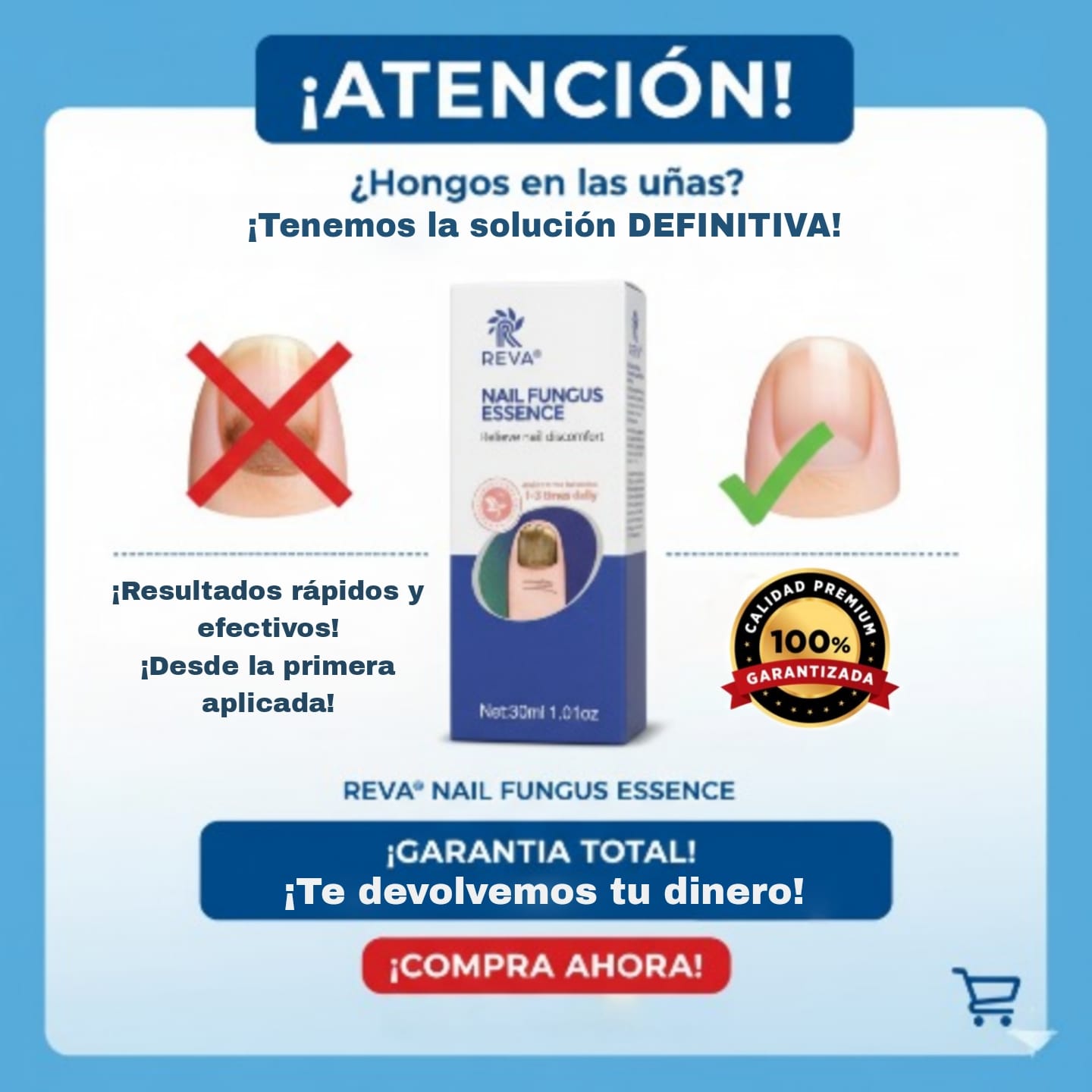 GEL ANTI HONGOS UÑAS